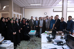 بازدید احمد ابوالقاسمی، مدیر شبکه رادیویی قرآن از تحریریه ایکنا