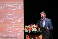 سید عباس صالحی وزیر فرهنگ و ارشاد اسلامی در چهارمین جشنواره تجلیل از خبرنگاران برتر رسانه ها