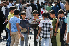 تشییع شهید مدافع حرم علی سلطان مرادی