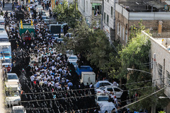 تشییع شهید مدافع حرم علی سلطان مرادی