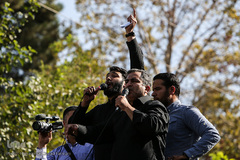 تشییع شهید مدافع حرم علی سلطان مرادی