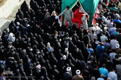 تشییع شهید مدافع حرم علی سلطان مرادی