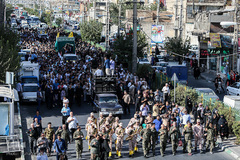 تشییع شهید مدافع حرم علی سلطان مرادی