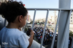 تشییع شهید مدافع حرم علی سلطان مرادی