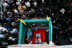 تشییع شهید مدافع حرم علی سلطان مرادی