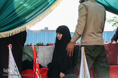 تشییع شهید مدافع حرم علی سلطان مرادی