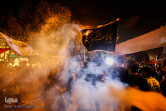 تجمع هیئات مذهبی در جوار سیدالکریم مسلمیه