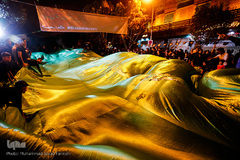 تجمع هیئات مذهبی در جوار سیدالکریم مسلمیه