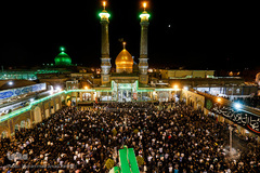 تجمع هیئات مذهبی در جوار سیدالکریم مسلمیه