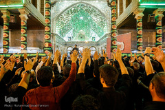 تجمع هیئات مذهبی در جوار سیدالکریم مسلمیه