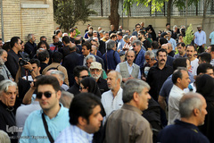 مراسم تشییع پیکر سید ضیاء‌الدین دری
