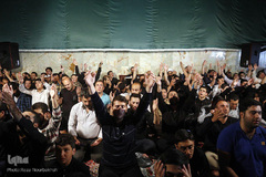 مراسم دعای عرفه در حسینیه حق شناس