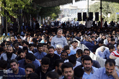 مراسم دعای عرفه در حسینیه حق شناس