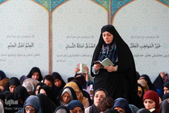 مراسم دعای روز عرفه در مسجد دانشگاه تهران