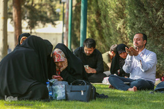 مراسم دعای روز عرفه در مسجد دانشگاه تهران