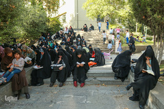 مراسم دعای روز عرفه در مسجد دانشگاه تهران