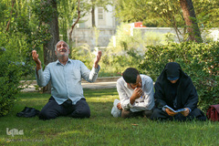 مراسم دعای روز عرفه در مسجد دانشگاه تهران