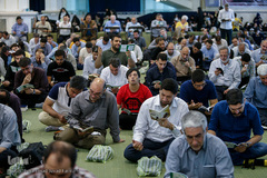 قرائت دعای عرفه در مصلی تهران