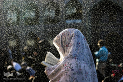 مراسم دعای عرفه در حرم مطهر رضوی