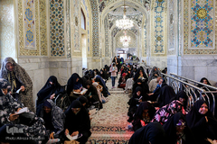 مراسم دعای عرفه در حرم مطهر رضوی