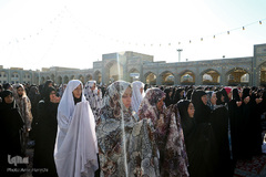 نماز عید سعید قربان در حرم مطهر رضوی