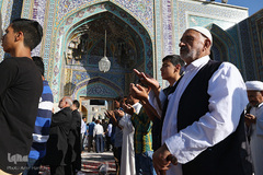 نماز عید سعید قربان در حرم مطهر رضوی