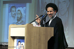 حجت الاسلام والمسلمین علی‌اکبر ابوترابی در یادمان شهدای شهریور