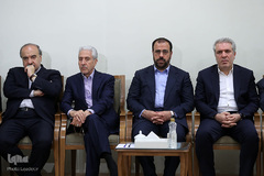 دیدار رئیس‌جمهور و اعضای هیئت دولت با رهبر معظم انقلاب