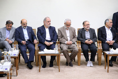 دیدار رئیس‌جمهور و اعضای هیئت دولت با رهبر معظم انقلاب