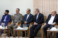 دیدار رئیس‌جمهور و اعضای هیئت دولت با رهبر معظم انقلاب