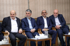 دیدار رئیس‌جمهور و اعضای هیئت دولت با رهبر معظم انقلاب