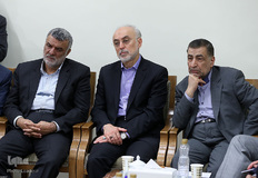 دیدار رئیس‌جمهور و اعضای هیئت دولت با رهبر معظم انقلاب