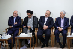 دیدار رئیس‌جمهور و اعضای هیئت دولت با رهبر معظم انقلاب