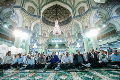 نماز عید سعید غدیرخم در آستان سیدالکریم