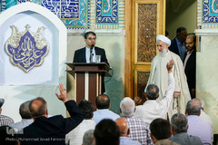 نماز عید سعید غدیرخم در آستان سیدالکریم