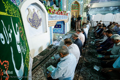 نماز عید سعید غدیرخم در آستان سیدالکریم