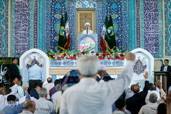 نماز عید سعید غدیرخم در آستان سیدالکریم
