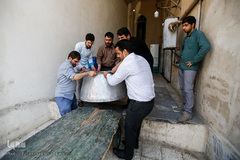 اطعام عید غدیر در منطقه زمان آباد تهران