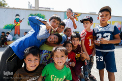 اطعام عید غدیر در منطقه زمان آباد تهران