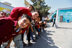 اطعام عید غدیر در منطقه زمان آباد تهران