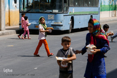 اطعام عید غدیر در منطقه زمان آباد تهران