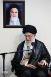دیدار فرماندهان و مسئولان قرارگاه پدافند هوایی خاتم‌الانبیا(ص) ارتش با رهبر انقلاب