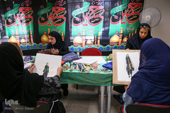 مسابقه زنده طراحی لباس عاشورايی