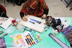 مسابقه زنده طراحی لباس عاشورايی