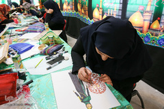 مسابقه زنده طراحی لباس عاشورايی