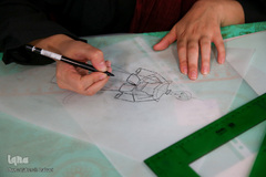 مسابقه زنده طراحی لباس عاشورايی