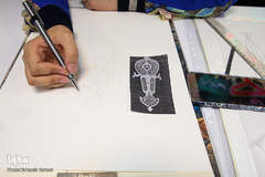 مسابقه زنده طراحی لباس عاشورايی