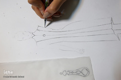 مسابقه زنده طراحی لباس عاشورايی