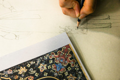 مسابقه زنده طراحی لباس عاشورايی