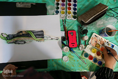 مسابقه زنده طراحی لباس عاشورايی